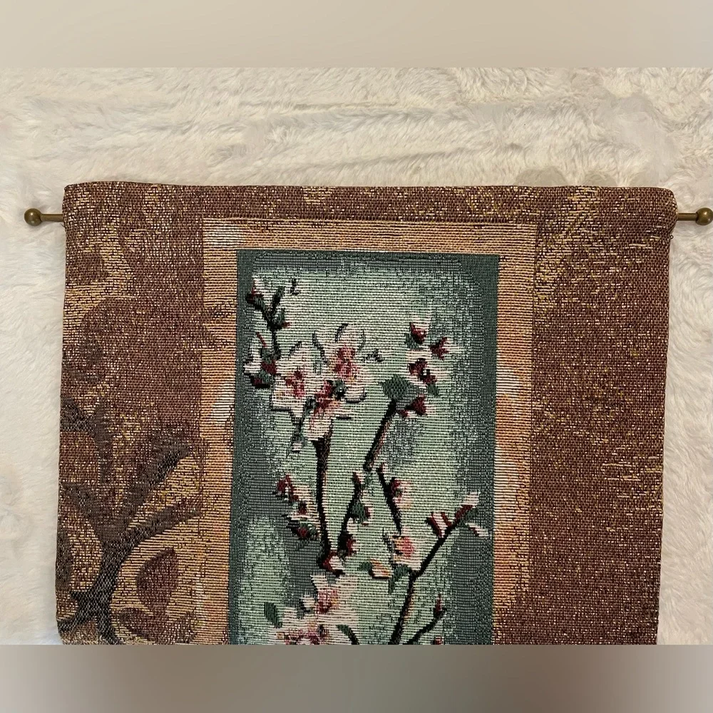 Manual Woodworkers and Weavers He Touched Me woven tapestry